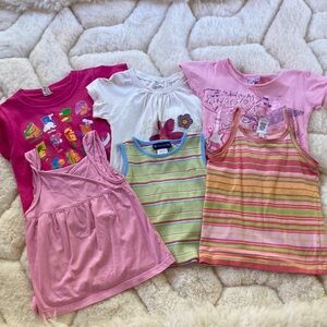 3T Short sleeve tee / tank bundle. 6 pieces. Great brands / good quality.